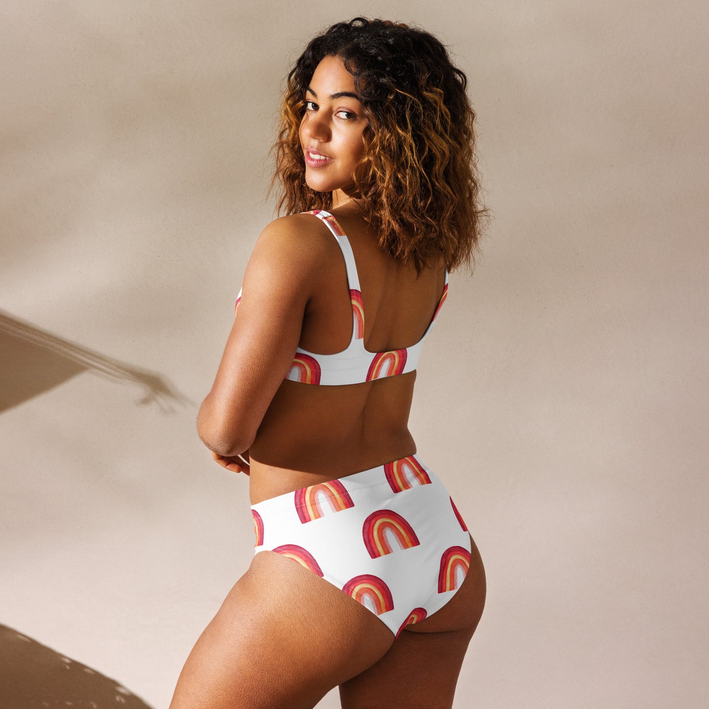 Over the rainbow High-Waisted Bikini