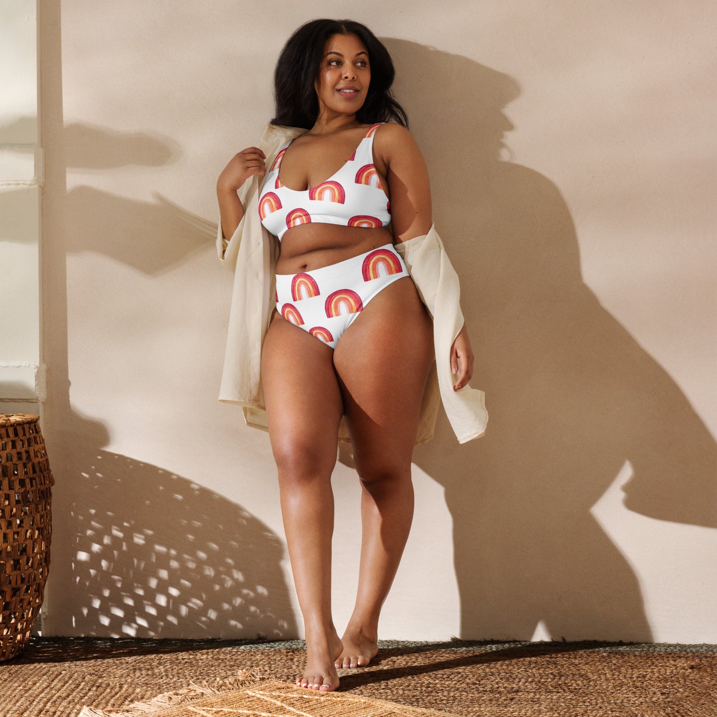Over the rainbow High-Waisted Bikini