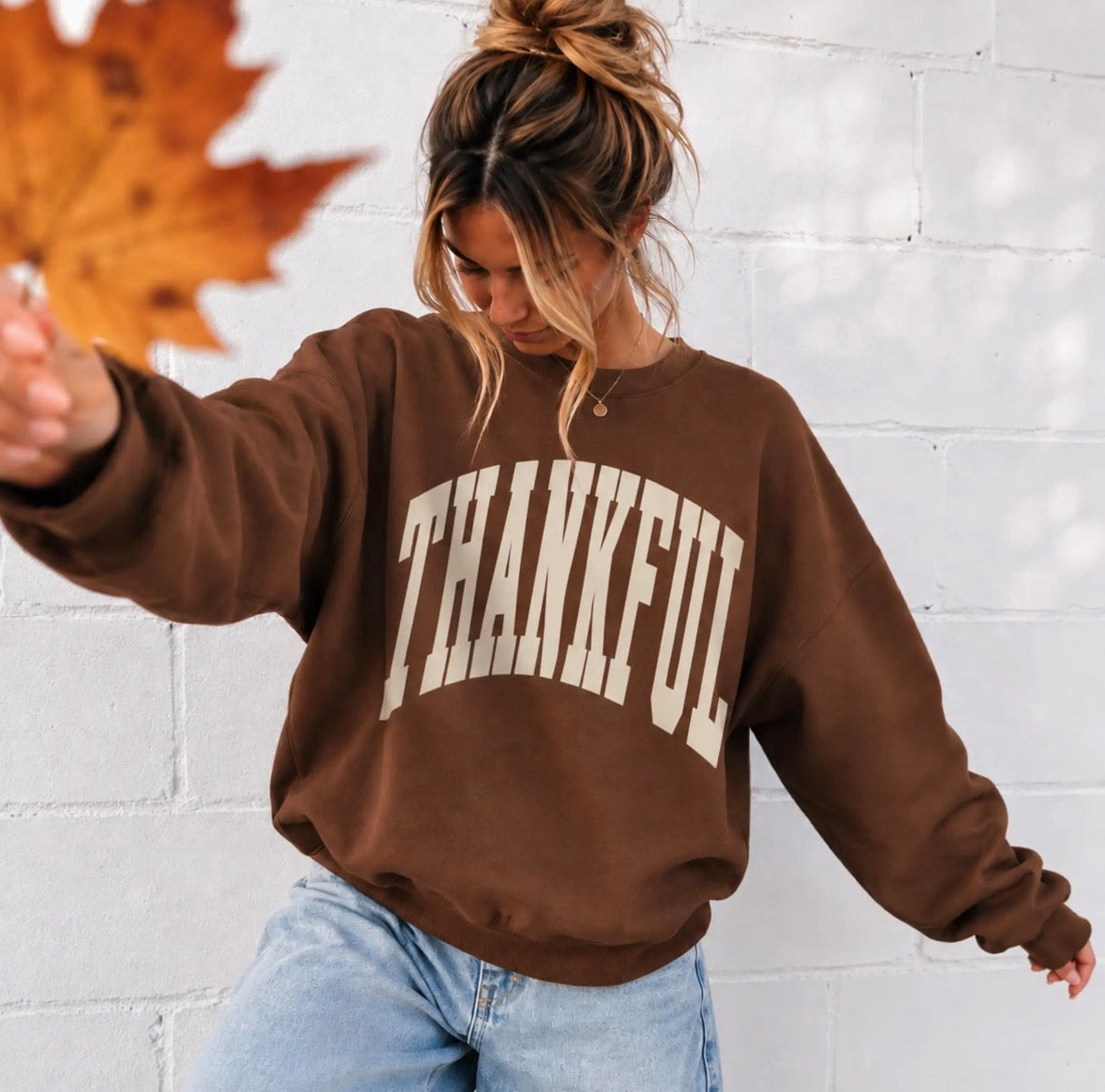 Thankful | Crew neck sweater