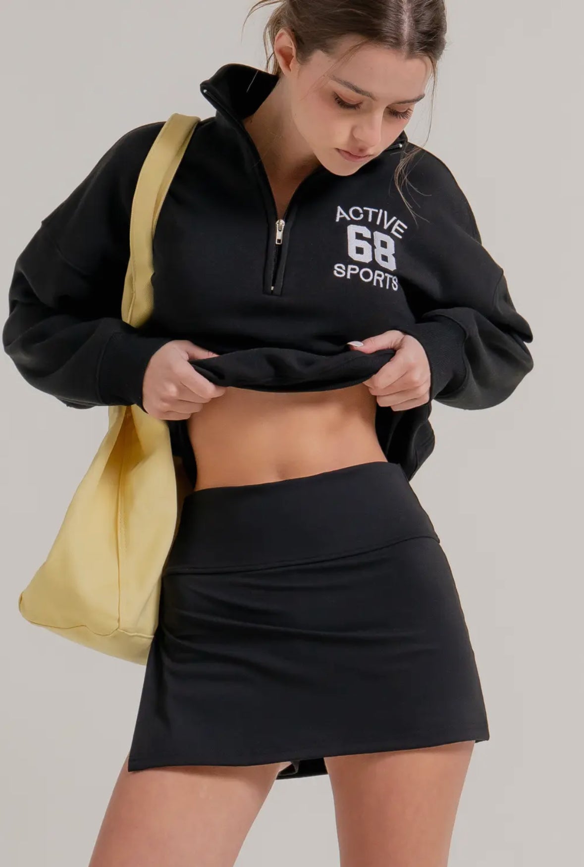 Side Slit Skort
