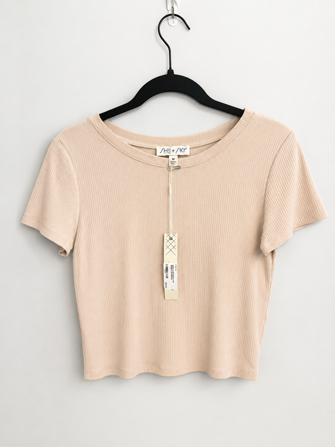 Ribbed Essential Tee