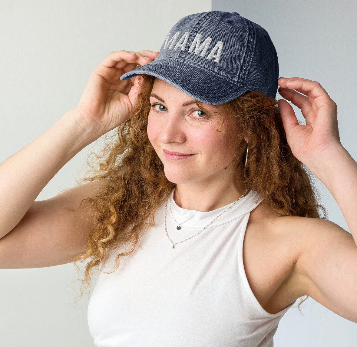 MAMA Vintage Cotton Twill Cap